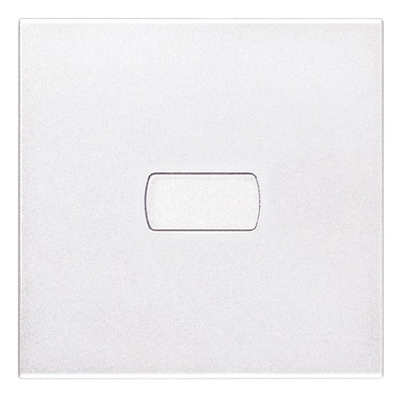 VIW20132.0.B Tasto 2M personalizzabile assiale bianco