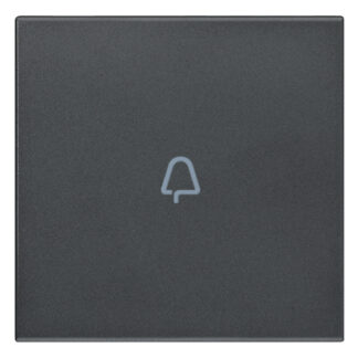 VIW20132.C Tasto 2M simb. campanello assiale grigio