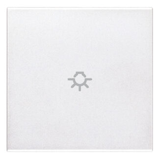 VIW20132.L.B Tasto 2M simbolo luce assiale bianco