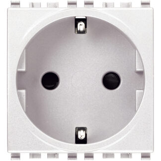 VIW20208.B Presa SICURY 2P+T 16A tedesco bianco