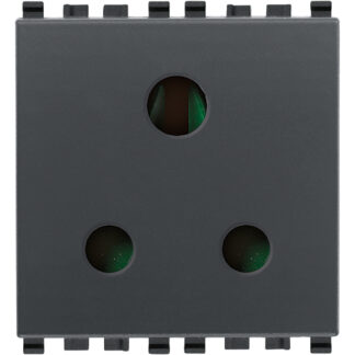 VIW20214 Presa SICURY 2P+T 5A inglese grigio