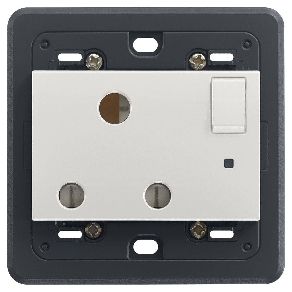 VIW20217.L.N Presa 2P+T 15A inglese interr. Next