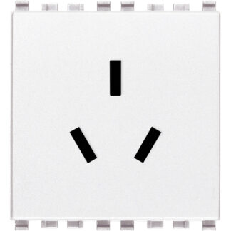 VIW20254.B Presa SICURY 2P+T 16A cinese bianco