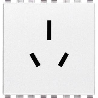 VIW20262.B Presa SICURY 2P+T 15A Australia bianco