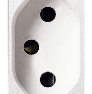 VIW20265.B Presa SICURY 2P+T 20A brasiliano bianco