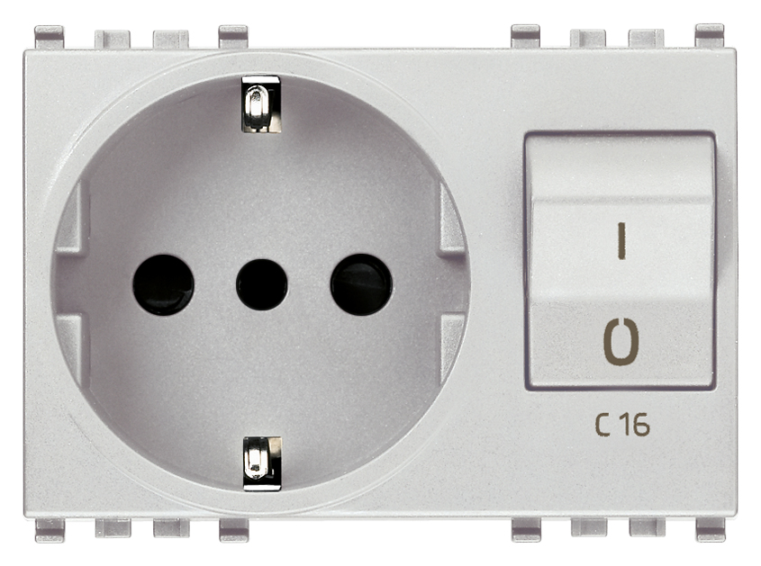 VIW20276.N Presa 2P+T 16A P30 intb+MT C16 Next