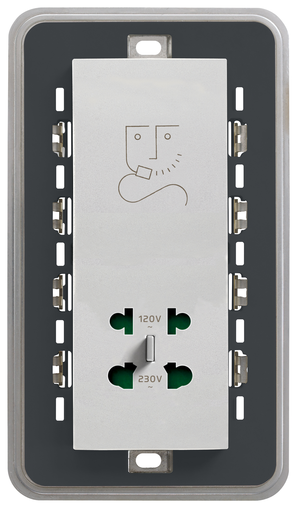 VIW20291.N Presa per rasoio verticale 230V Next