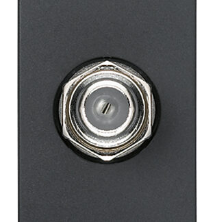 VIW20318 Presa coassiale tipo F femmina grigio