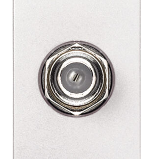 VIW20318.B Presa coassiale tipo F femmina bianco