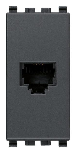 VIW20320 Presa RJ11 6/4 grigio