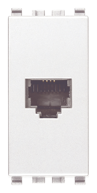 VIW20320.B Presa RJ11 6/4 bianco