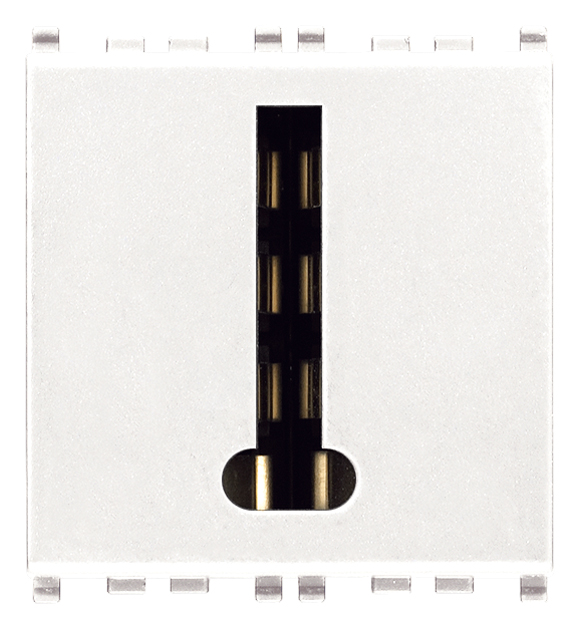 VIW20327.B Presa telefonica 8P francese bianco