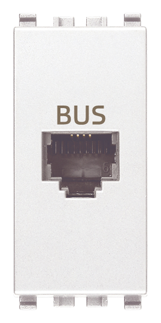 VIW20329.B Presa RJ11 speciale per BUS bianco