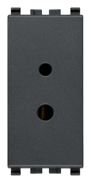 VIW20331 Presa polarizzata 2P 6A 24V SELV grigio
