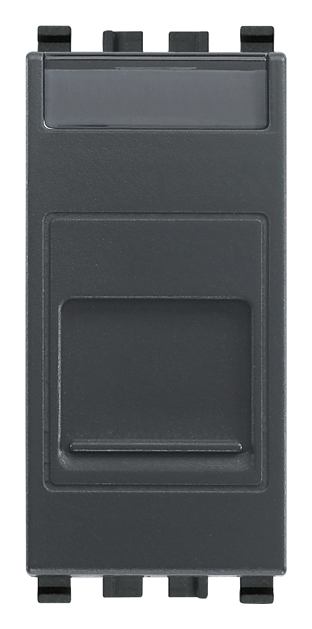 VIW20337.C Adattatore portello RJ45 Keystone grigio
