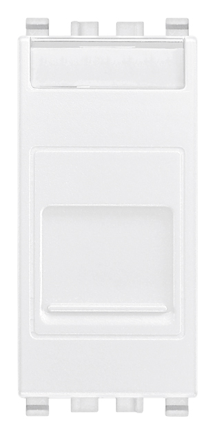 VIW20337.C.B Adattatore portello RJ45 Keystone bianco