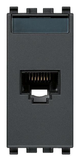 VIW20339.6 Presa RJ45 Netsafe Cat6 UTP 110 grigio