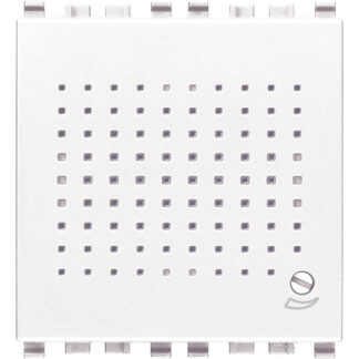 VIW20380.B Suoneria elettron. 3 sequenze 12V bianco