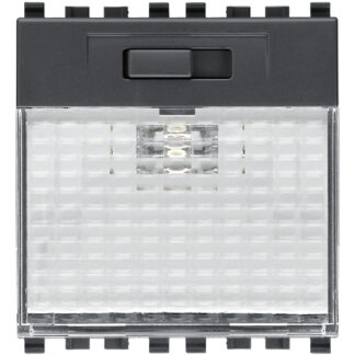 VIW20389 Lampada segnapasso LED 230V grigio