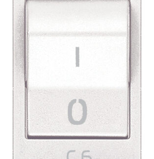VIW20405.06.B Interruttore MT 1P+N C6 120-230V bianco