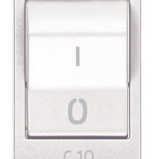 VIW20405.10.B Interruttore MT 1P+N C10 120-230V bianco