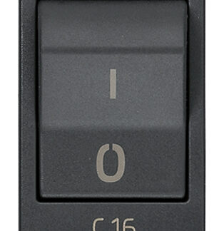 VIW20405.16 Interruttore MT 1P+N C16 120-230V grigio