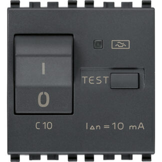 VIW20411.10 Interruttore MTDiff.1P+N C10 10mA grigio