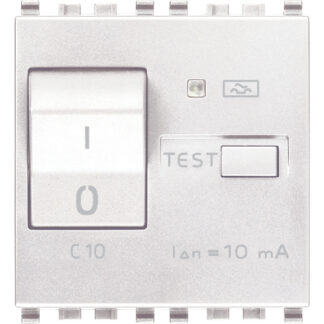 VIW20411.10.B Interruttore MTDiff 1P+N C10 10mA bianco