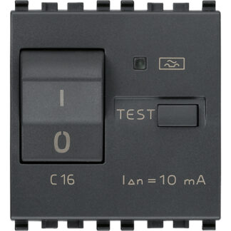 VIW20411.16 Interruttore MTDiff.1P+N C16 10mA grigio