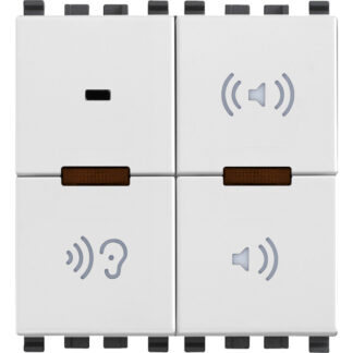 VIW20586.B Microfono di chiamata bianco