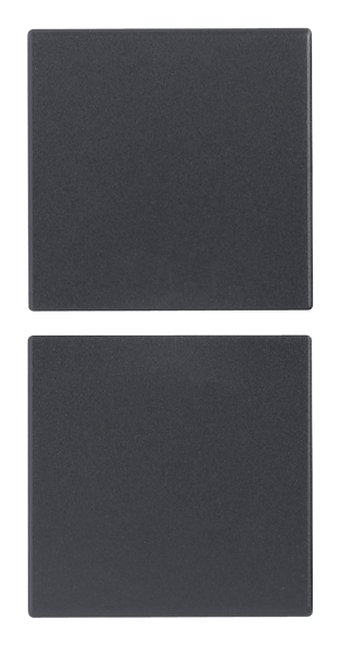 VIW20751.0 Due mezzi tasti 1M fissi neutri grigio