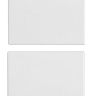 VIW20751.0.B Due mezzi tasti 1M fissi neutri bianco