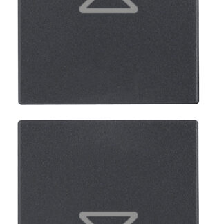 VIW20751.2 Due mezzi tasti 1M simboli frecce grigio