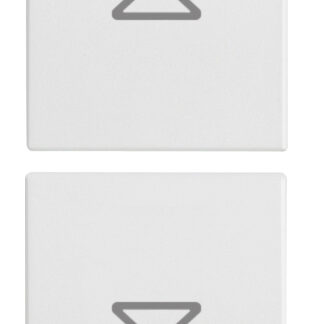 VIW20751.2.B Due mezzi tasti 1M simboli frecce bianco