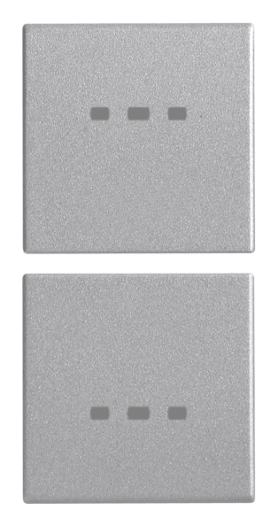 VIW20751.N Due mezzi tasti 1M neutro pers. Next