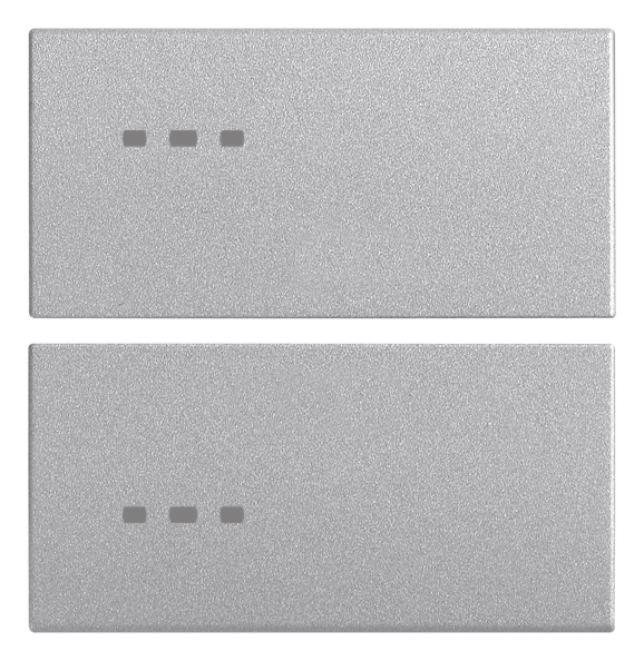 VIW20752.N Due mezzi tasti 2M neutro pers. Next