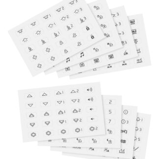 VIW20847.1.B Foglio etichette sim illuminabili bianco