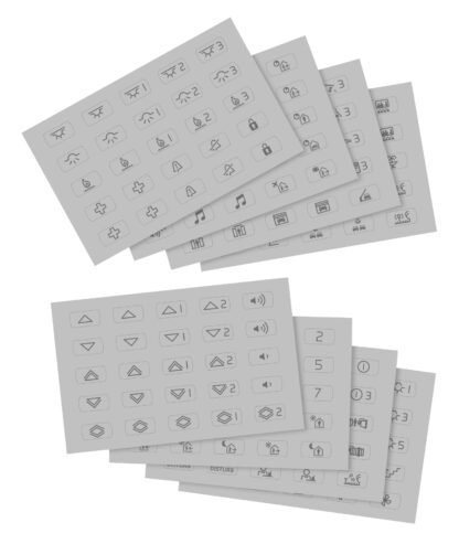 VIW20847.1.N Foglio etichette sim illuminabili Next