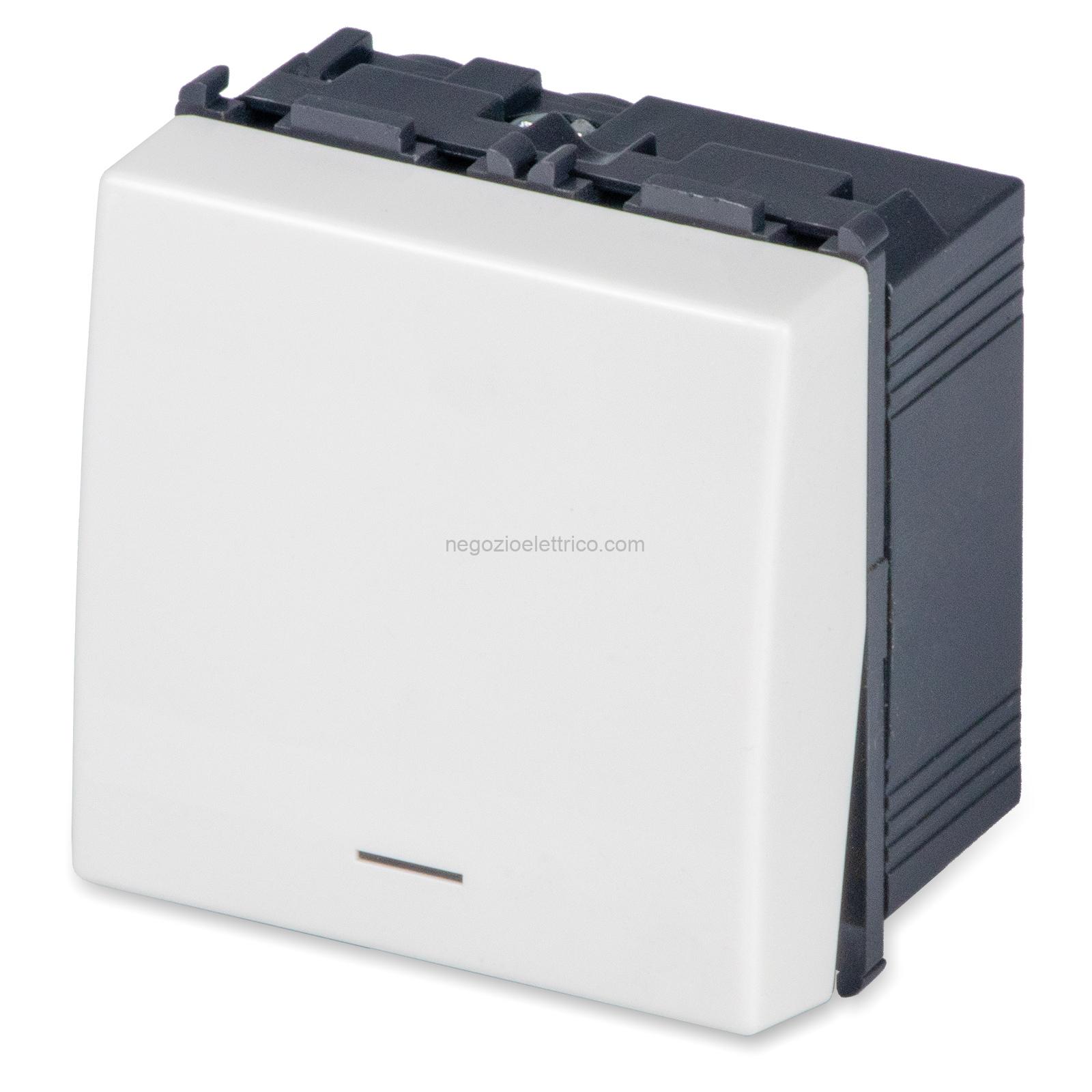 MST21000.2-AB Interruttore 2M. 1P 16AX ANTIBACTERICAL