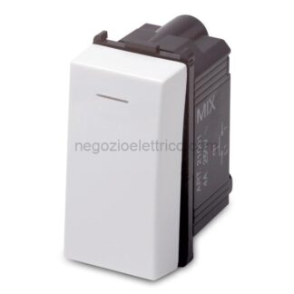 MST21001 MIX Pulsante Silenzioso 1P Illuminabile