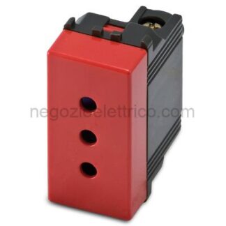 MST21162R mix presa 2p+t 10a rossa