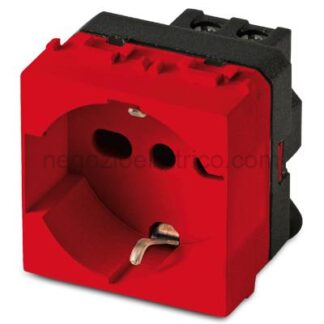 MST21170R MIX Presa P40 univ. 2P+T 16A ROSSO