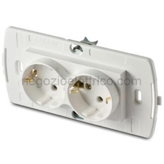 MST21176.2 MIX Doppia Schuko 16A 2P+T (laterale)