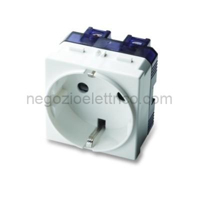 MST21176 MIX Presa Schuko 16A 2P+T (laterale)