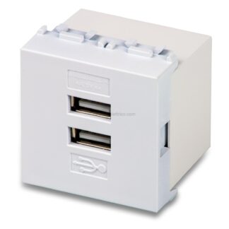 MST21213.2 MIX Alimentatore 2 USB 5V 4A 2Mod.