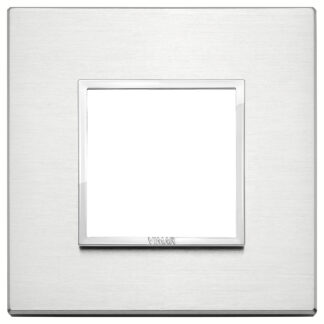 VIW21642.01 Placca 2M alluminio brillante