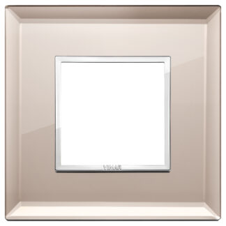 VIW21642.75 Placca 2M specchio bronzato