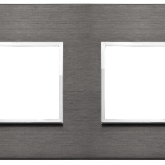 VIW21643.03 Placca 4M (2+2) int71 grigio lava