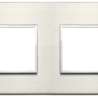 VIW21643.08 Placca 4M (2+2) int71 titanio