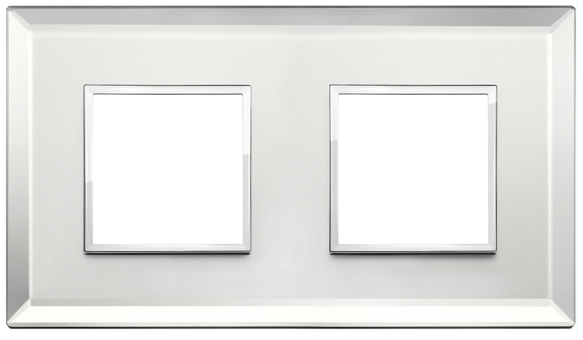 VIW21643.72 Placca 4M (2+2) int71 argento ghiaccio
